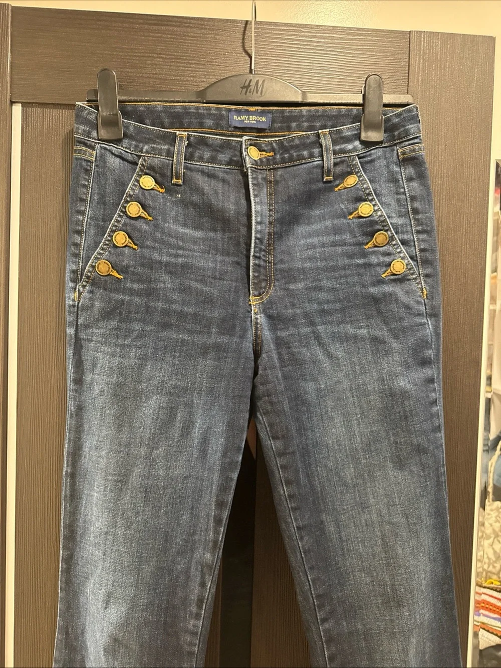 Ramy Brook Helena High-Rise Flare Jeans